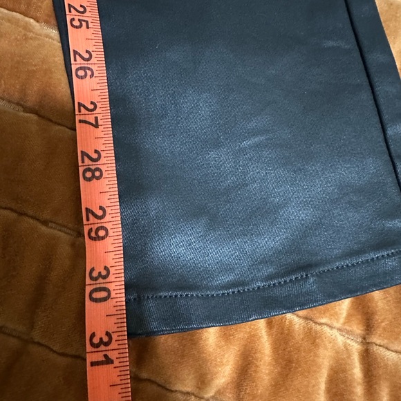 Banana Republic Black High Rise Skinny Waxed Jeans Women’s Size 29/8 Tall/Long - Picture 8 of 8